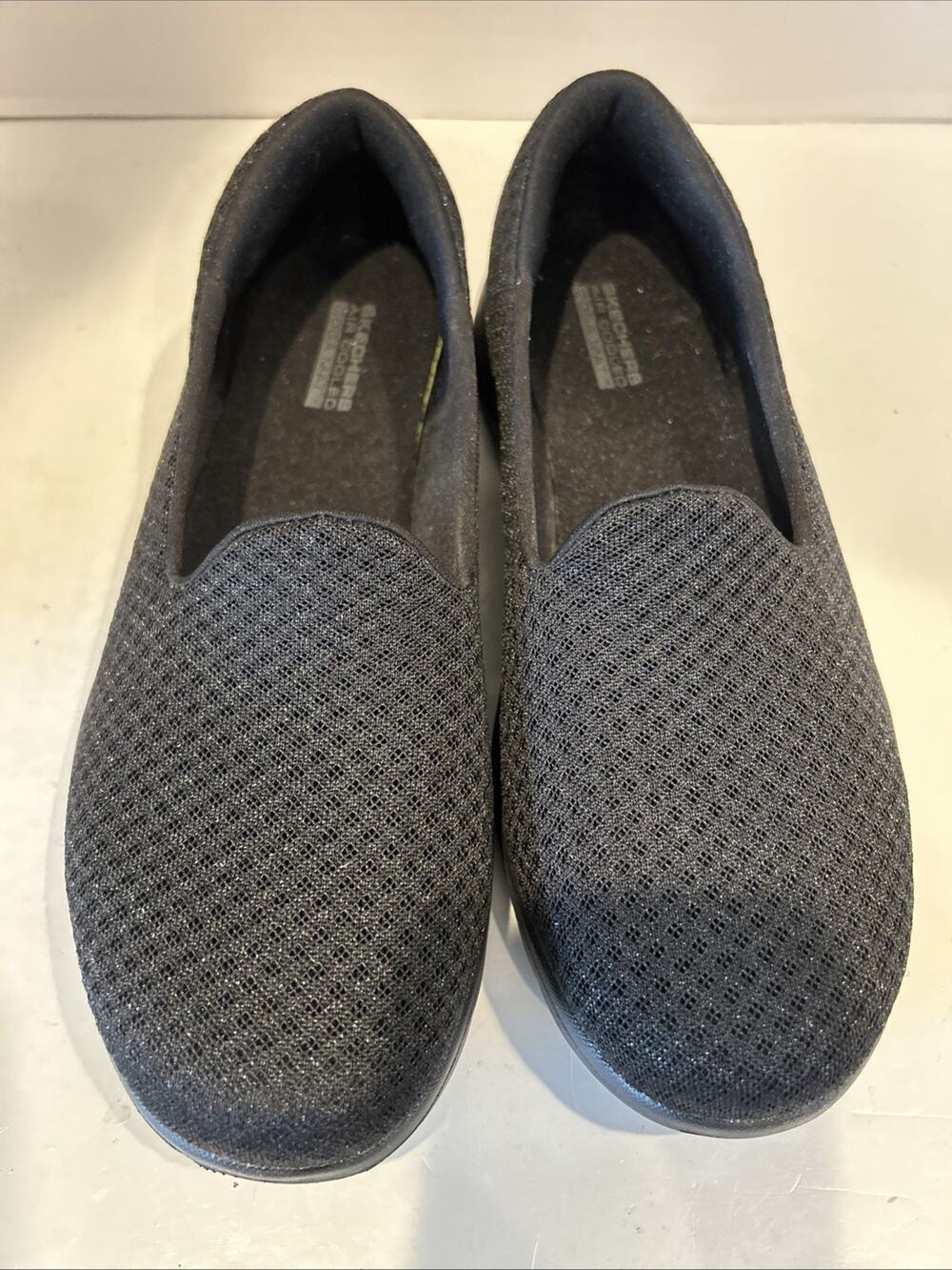 Skechers On The Go Flex- 136408 Black Slip On Walking Shoes Women Size 8.5